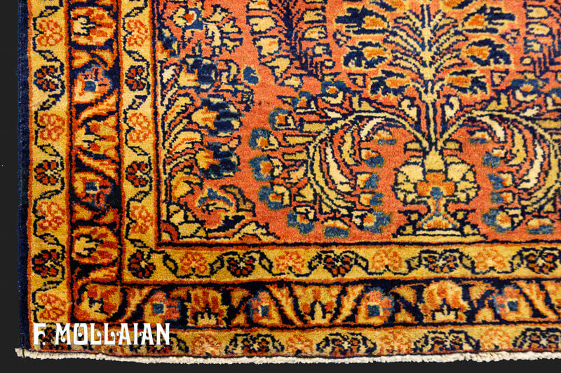 Antique Persian Small Saruk Rug n°:53259718